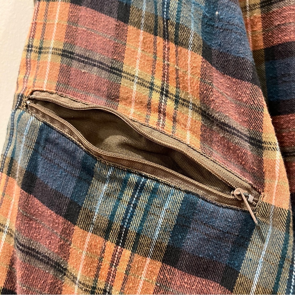 Vintage Dunbrooke Mens Barn Storm Chore Jacket Corduroy Collar XL Brown Coat - Picture 11 of 16